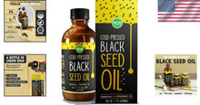 Load image into Gallery viewer, MAJU Cold-Pressed Black Seed Oil - 8 oz Glass Bottle for Immune &amp; Hair Support