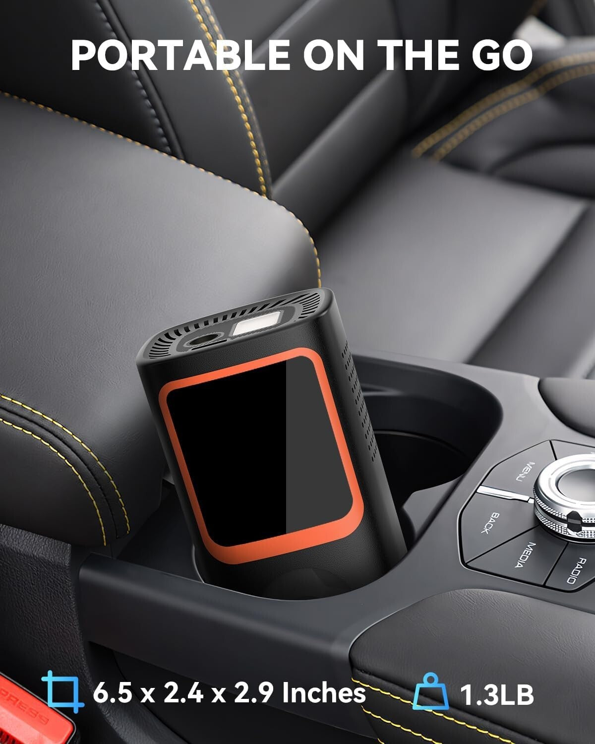 Multi-functional Tire Pump - Cordless Air Compressor with Emergency USB Ports