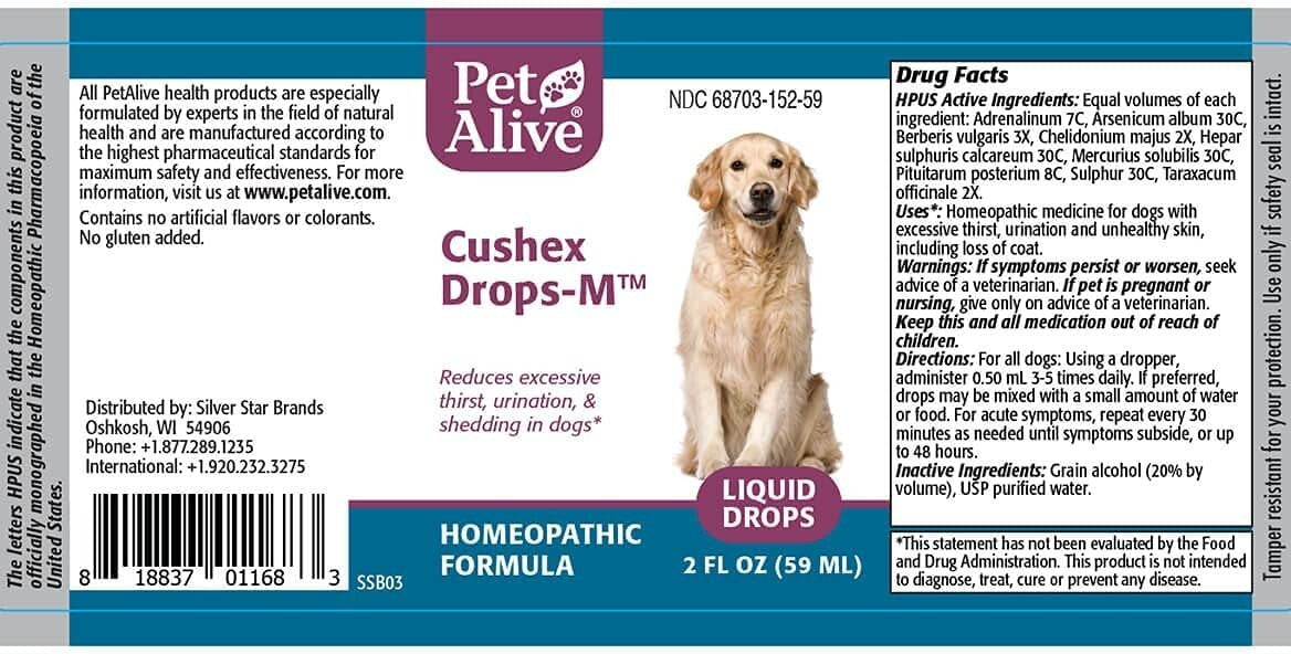 Expert-Formulated Dog Adrenal Support: Complete Cushex ComboPack for Wellness