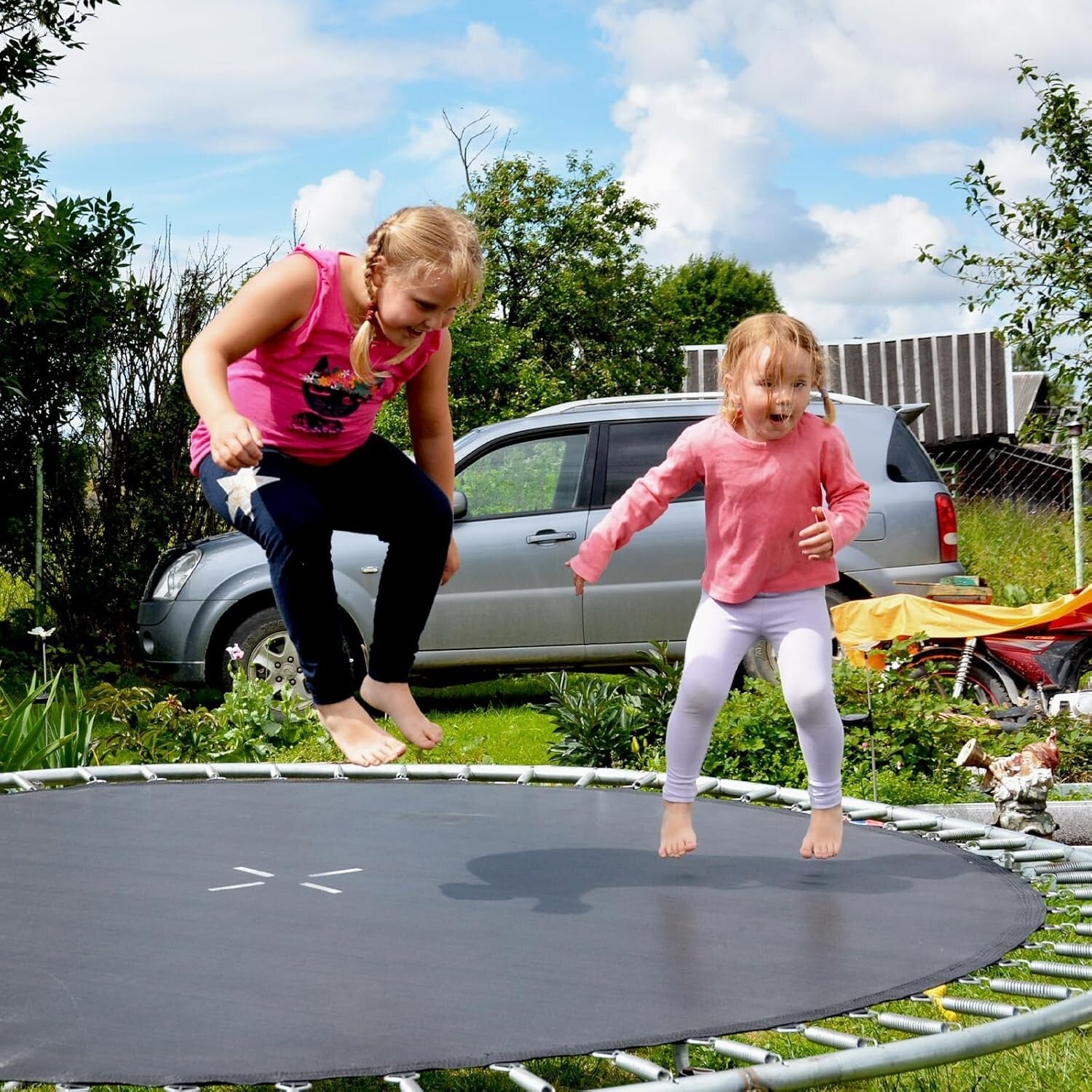 Durable 72 Stainless Steel Trampoline Springs - 5.5 Inch with T-Hook Accessory