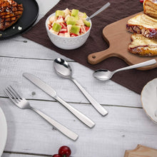 Load image into Gallery viewer, Complete 72-Piece Flatware Set for 12 - Dishwasher Safe &amp; Corrosion Resistant