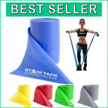 Load image into Gallery viewer, Durable 16 Yard Latex-Free Resistance Bands - Perfect for Therapy and Fitness