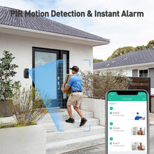 Load image into Gallery viewer, Smart 2K Doorbell Camera with Human Detection &amp; Instant Alerts - No Subscription