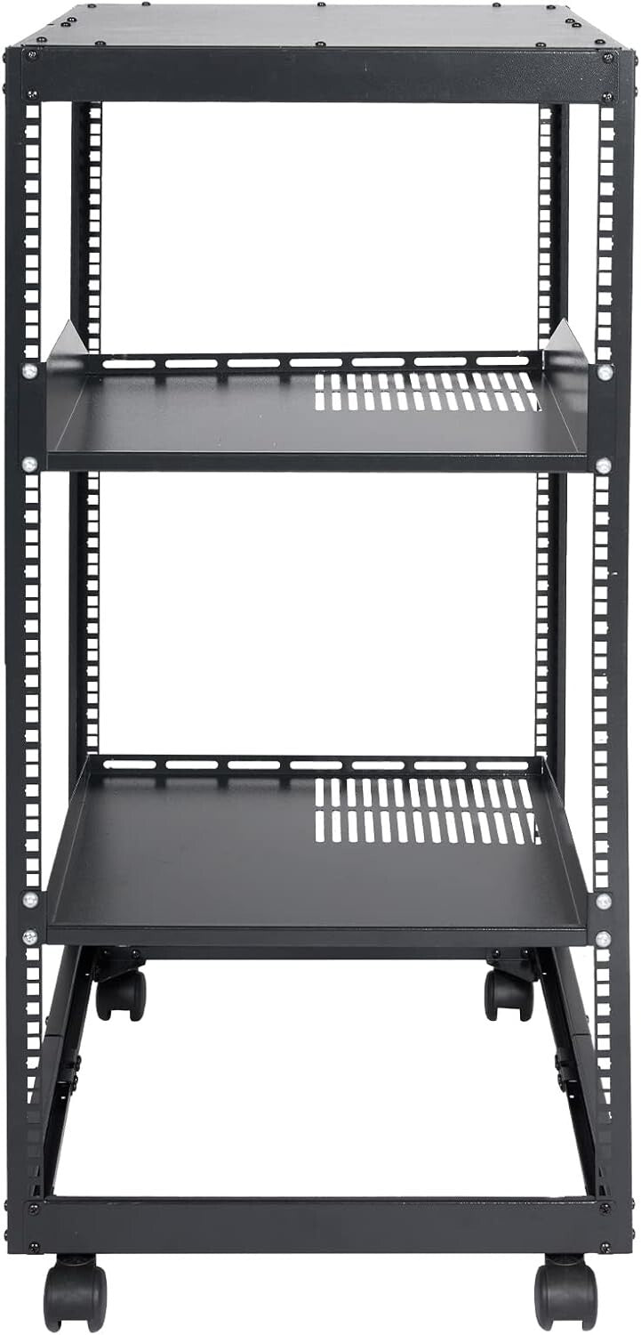 All-in-One 20U Server Rack - Strong Load Capacity, Complete Accessories Included