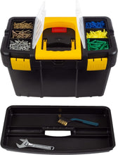 Load image into Gallery viewer, 2-in-1 Stackable Tool Chest with Wheels - Ergonomic Design for Easy Transport
