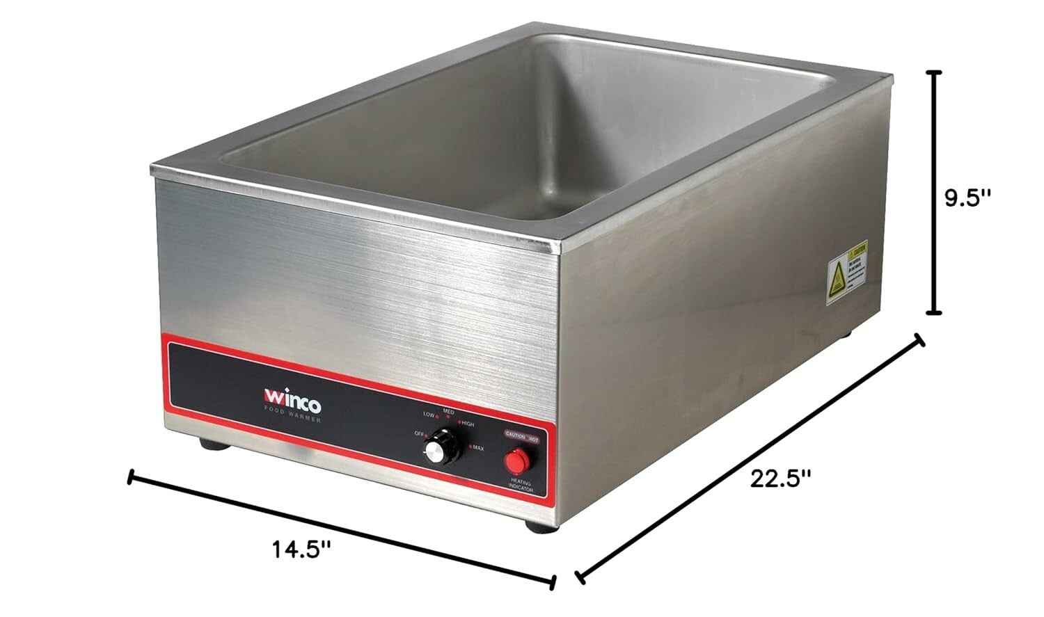 Versatile Portable Food Warmer with 200°F Capacity for Catering & Restaurants