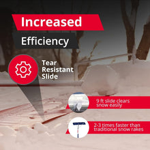 Load image into Gallery viewer, Durable Aluminum Roof Rake - 20 ft Snow Removal Tool for Efficient Clearing