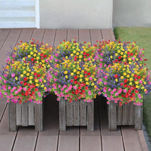 Load image into Gallery viewer, 48 Bundles UV Resistant Artificial Flowers for Vibrant Indoor/Outdoor Decor