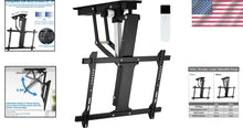 Load image into Gallery viewer, Electric Adjustable Ceiling TV Mount for 32-70 Inch TVs - Remote Control &amp; Sp...