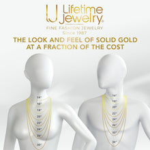 Load image into Gallery viewer, Layered Luxury: 24K Gold Plated 3mm Chain Necklace - Perfect for Any Style