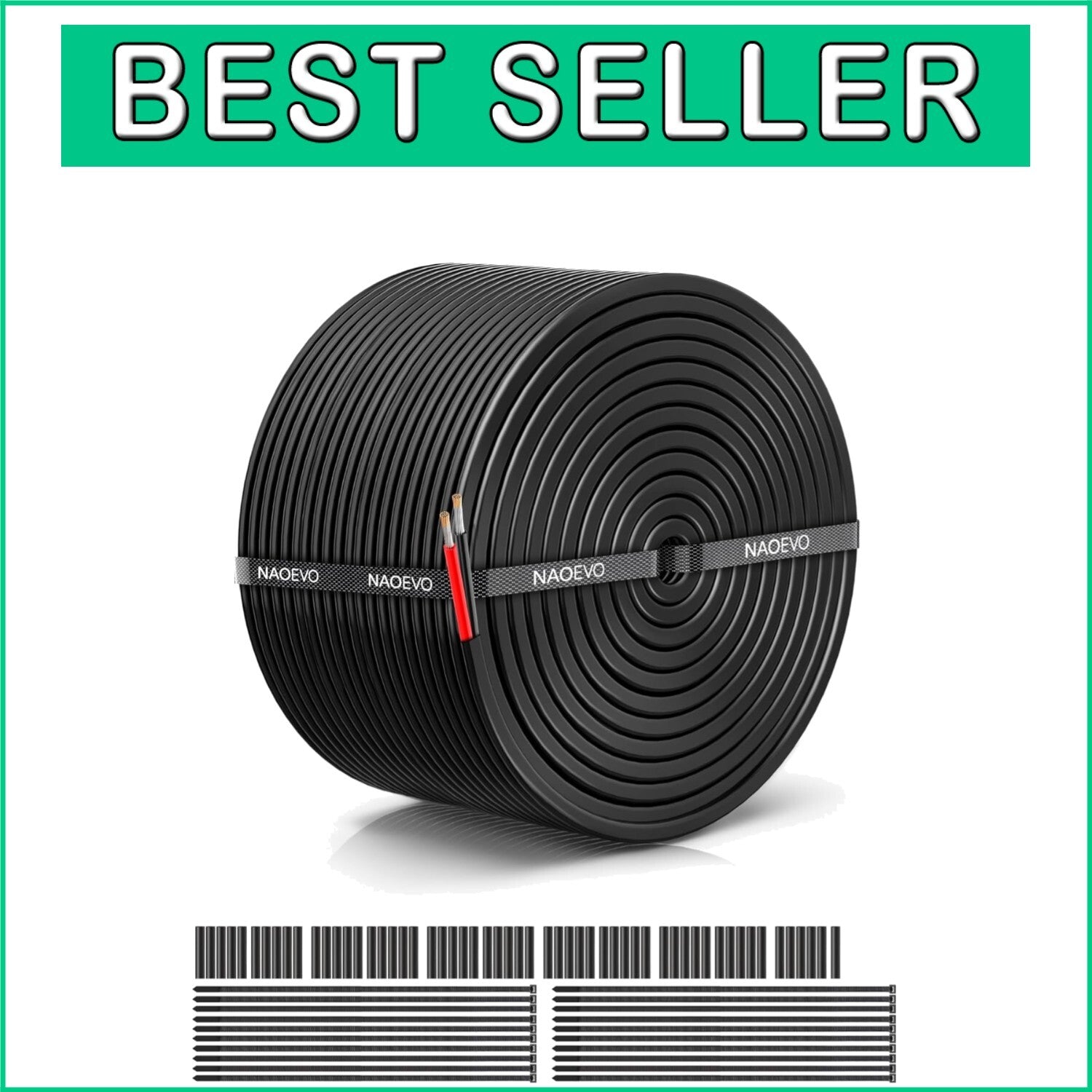 Durable 10 AWG Low Voltage Electrical Wire - Waterproof & Flame Retardant Design