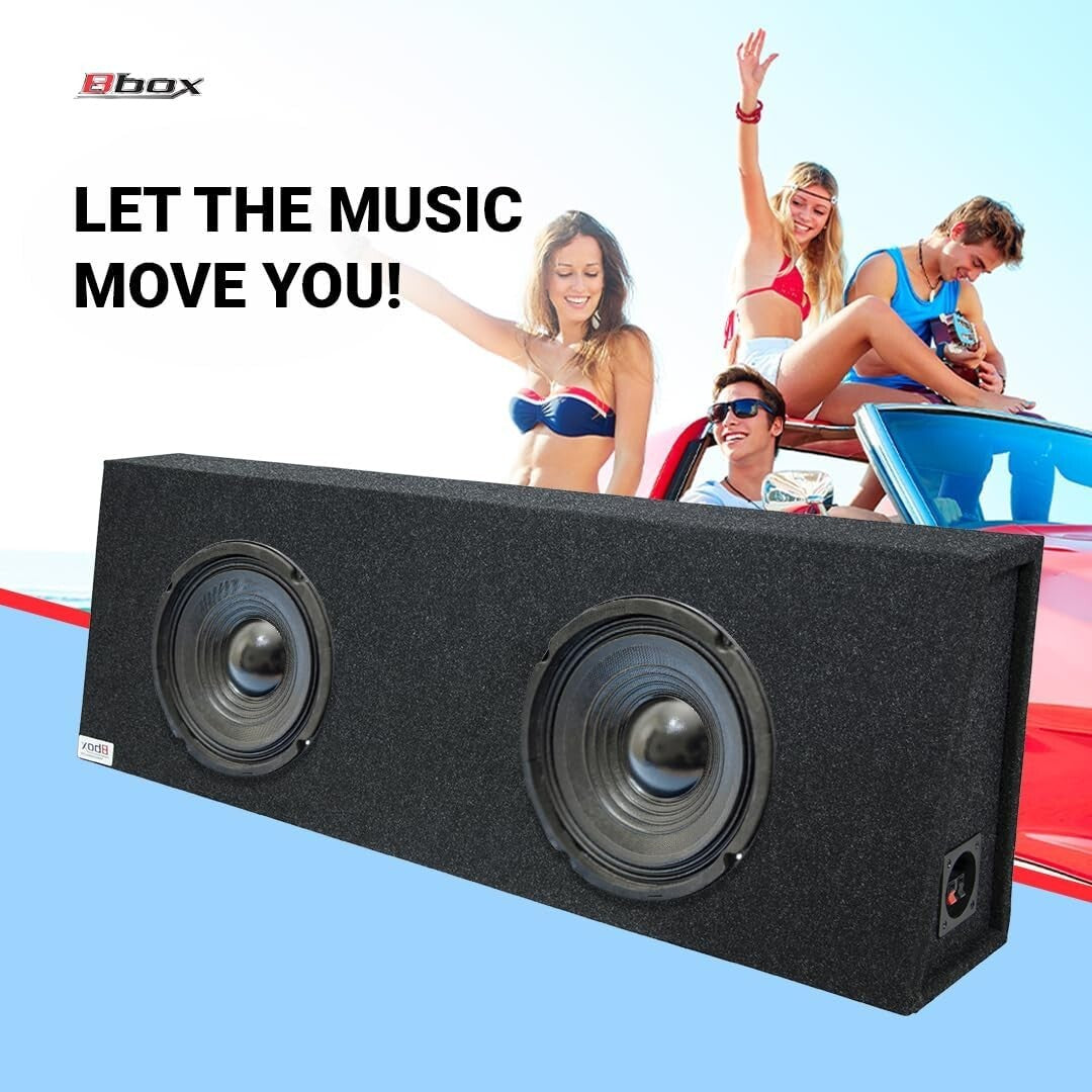 Bbox 12-Inch Dual Sealed Subwoofer Box - Ultimate Audio and Bass Experience