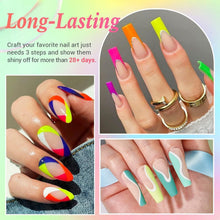 Load image into Gallery viewer, Gorgeous 31-Pc Neon Dip Powder Nail Kit: Long-Lasting Colors &amp; Essential Tools