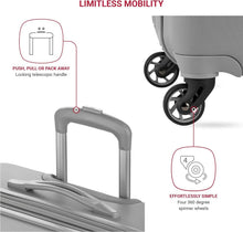 Load image into Gallery viewer, Lightweight 27-Inch Expandable Luggage with Multi-Directional Spinner Wheels