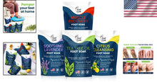 Load image into Gallery viewer, Revitalizing Epsom Salt &amp; Tea Tree Oil Foot Soak for Relaxation &amp; Fungal Support