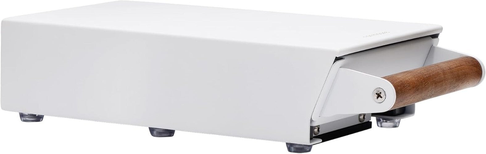 Epreo Knock Box: Coffee Knocker Drawer with Walnut Handle & Stainless Steel