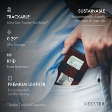 Load image into Gallery viewer, Men's Durable Leather RFID Wallet - Slim Profiler with Card Eject Feature