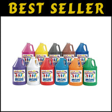 Load image into Gallery viewer, Vibrant 11 Gallon Tempera Paint Set - Non-Toxic Art Supplies for Classrooms