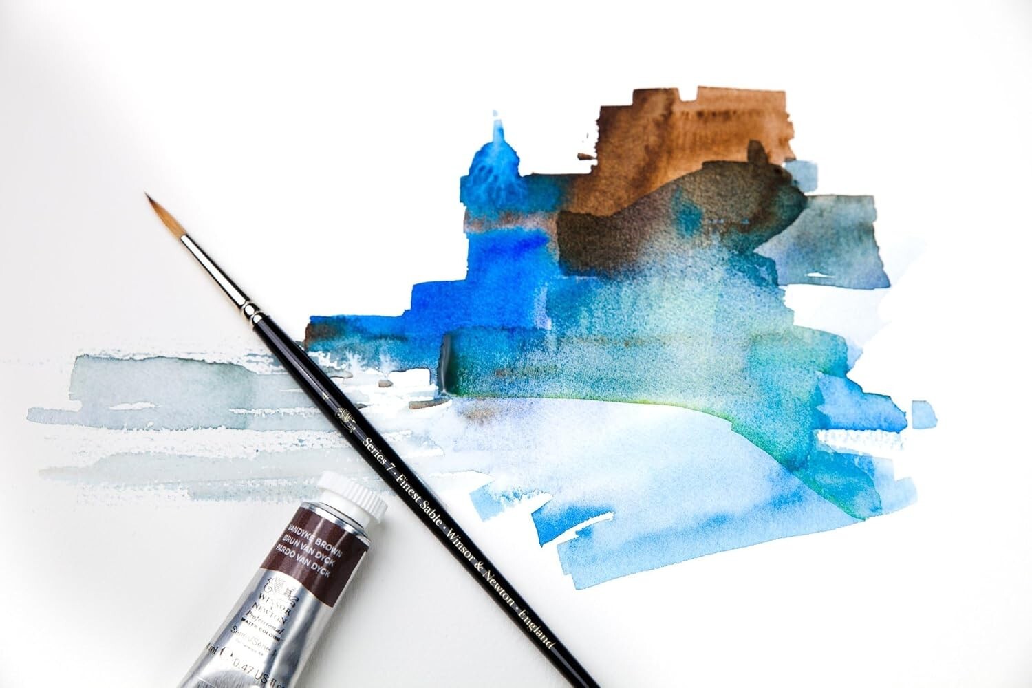 Lightweight Cold Pressed Watercolor Paper Block, 12"x16", 67lb Weight, 20 Sheets