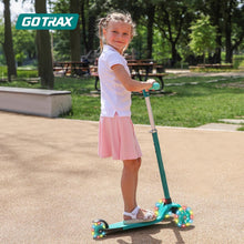 Load image into Gallery viewer, Kids Kick Scooter with LED Lighted Wheels &amp; Adjustable Handlebars for Ages 2-8