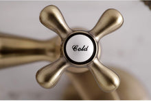 Load image into Gallery viewer, Solid Brass 6" Adjustable Vintage Wall-Mount Tub Faucet - Antique Elegance