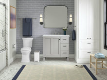 Load image into Gallery viewer, Rectangular 2.5 Gallon Trash Can with Soft-Close Lid - Perfect for Small Spaces