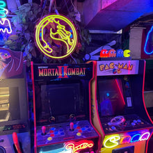 Load image into Gallery viewer, Bright Yellow Dimmable Dragon Neon Sign - Mortal Kombat Game Room Decor