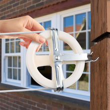 Load image into Gallery viewer, 150ft Nylon Clothesline Pulley Kit - Rust-Resistant for Ultimate Outdoor Drying