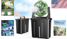 Load image into Gallery viewer, Compact 9L Mist Fan with 3 Wind Speeds - Ideal for Outdoor Leisure &amp; Recreation