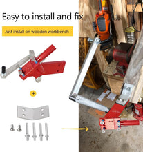 Load image into Gallery viewer, Heavy-Duty Lawn Mower Sharpener with Adjustable Angle for Optimal Performance