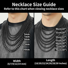 Load image into Gallery viewer, Stainless Steel Men's Cuban Link Chain - Stylish Gold-Plated Hip Hop Jewelry