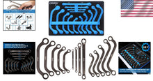 Load image into Gallery viewer, 14-Piece Chrome Vanadium Wrench Set with EVA Organizer for Ultimate Versatility
