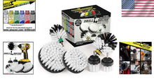 Load image into Gallery viewer, Professional Auto Detailing Drill Brush Kit - Soft Bristles, Quick Change Design