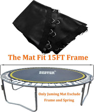 Load image into Gallery viewer, Trampoline Replacement Mat for 15ft Frame - UV Resistant &amp; Easy Setup Included