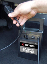 Load image into Gallery viewer, Automotive Memory Saver &amp; Charger with OBDII Connector - Black 12V Solution