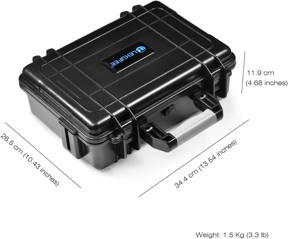Custom Foam Waterproof Case for DJI Mini 2 SE and Accessories - Travel-Ready