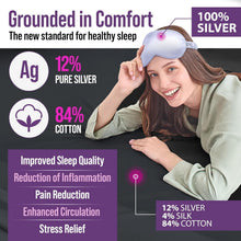 Load image into Gallery viewer, Soft Black King Size Grounding Bed Sheet - 400 Thread Count &amp; Conductive Silver