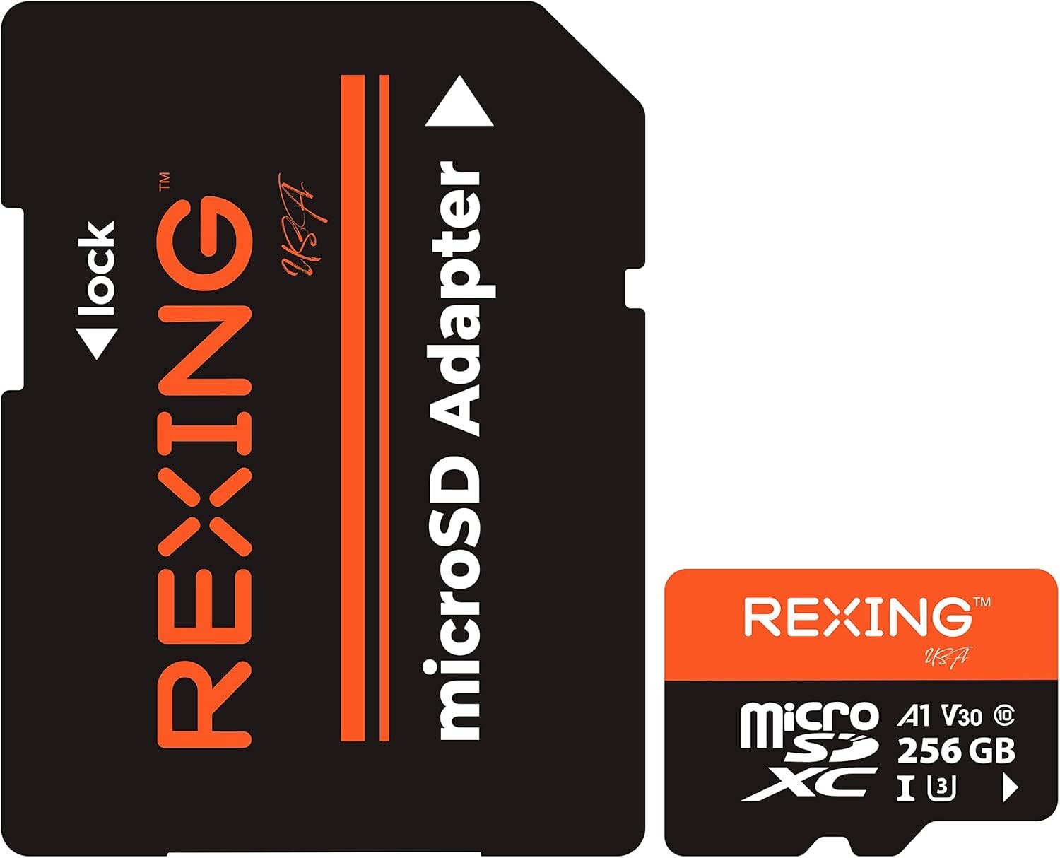 Versatile 256GB MicroSDXC Card with Adapter - Ideal for Cameras & Smartphones
