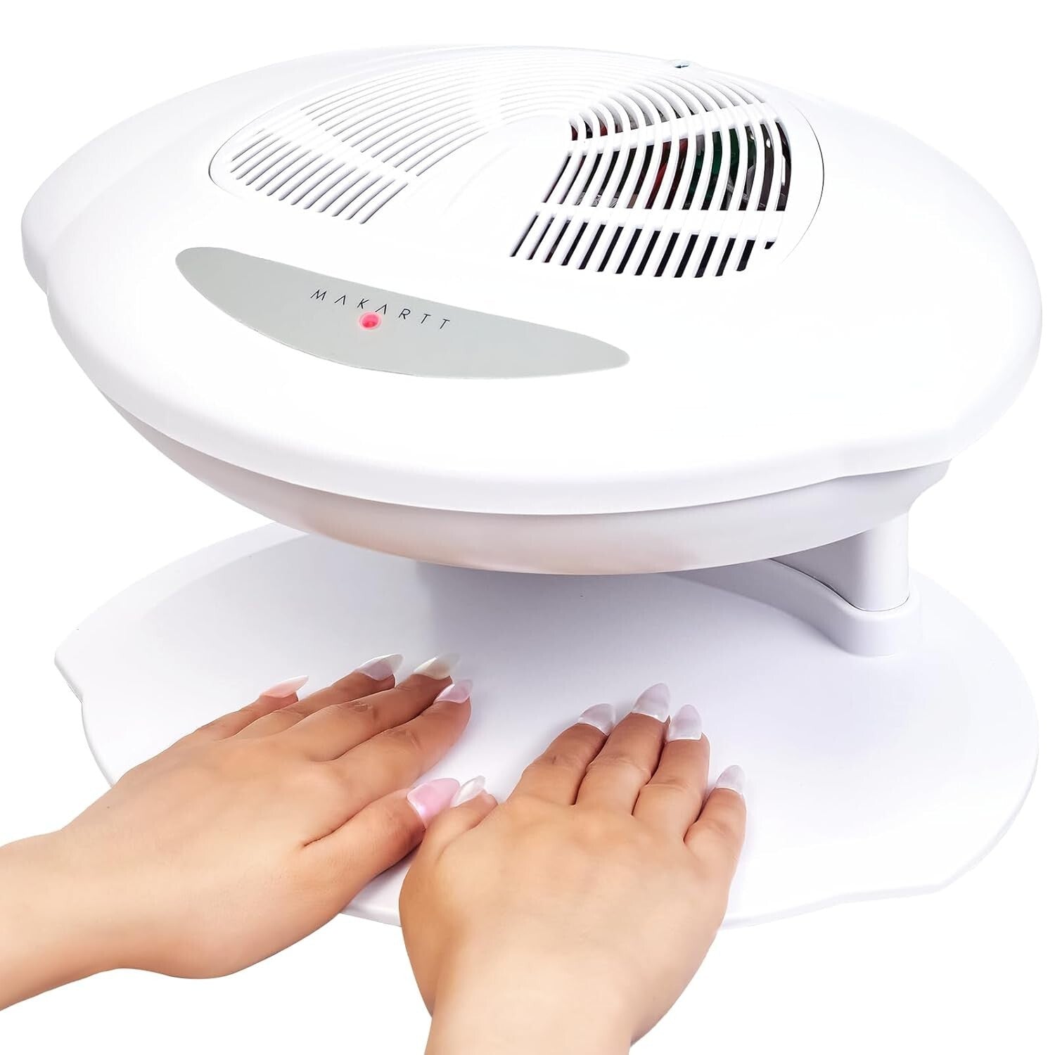 400W Air Nail Dryer with Automatic Sensor - Warm & Cool Options for Home & Salon