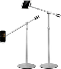 Load image into Gallery viewer, Premium Aluminum Tablet Stand - 360° Adjustable for Bed, Kitchen, and Office Use