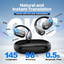 Load image into Gallery viewer, Ergonomic AI Translator Earbuds - 144 Languages, Perfect for Business &amp; Travel