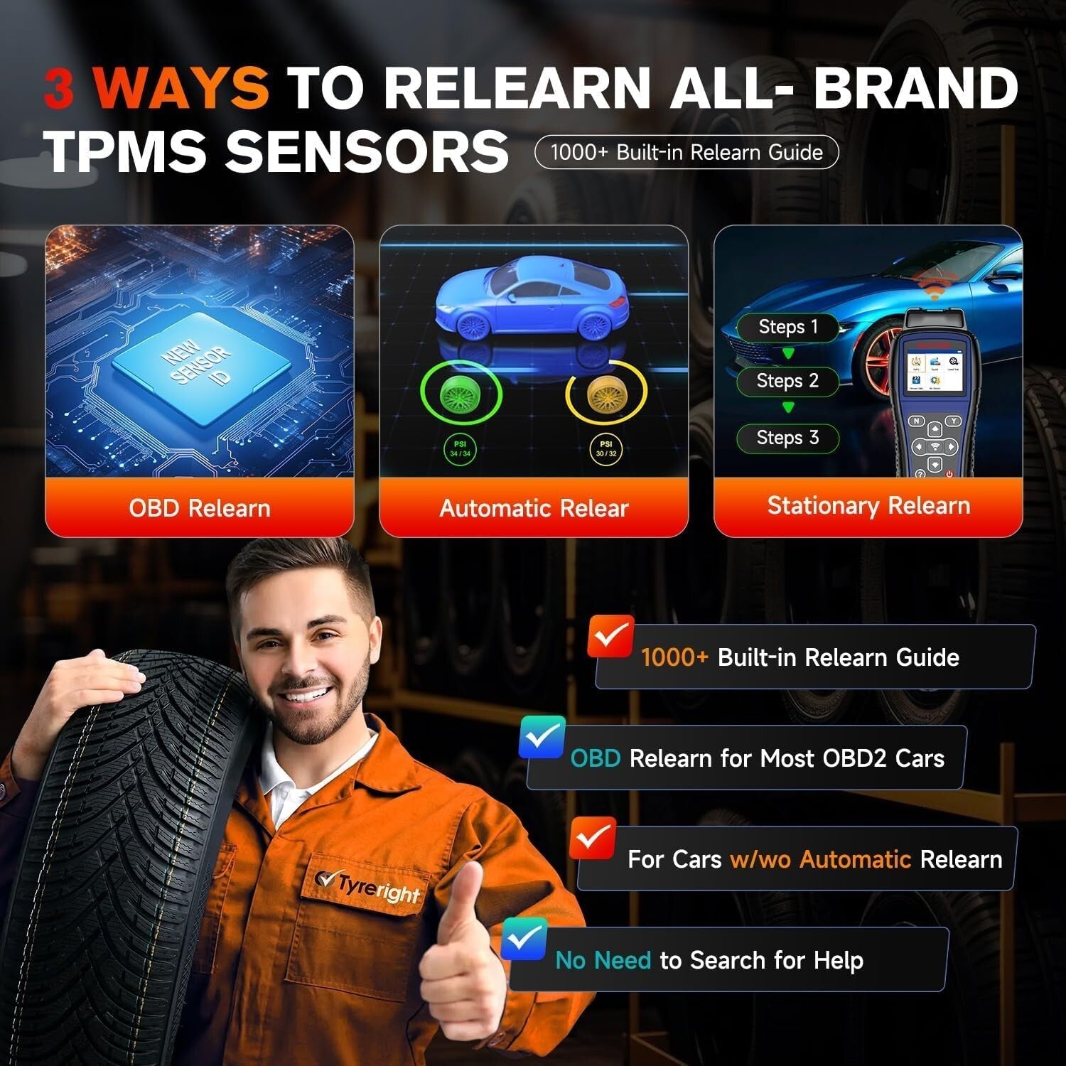 2025 MaxiTPMS Programming Tool - Universal TPMS Solution with Lifetime Updates