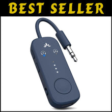Load image into Gallery viewer, Compact Relay Adapter - Bluetooth 5.3 Wireless Dual Audio Transmitter for Travel