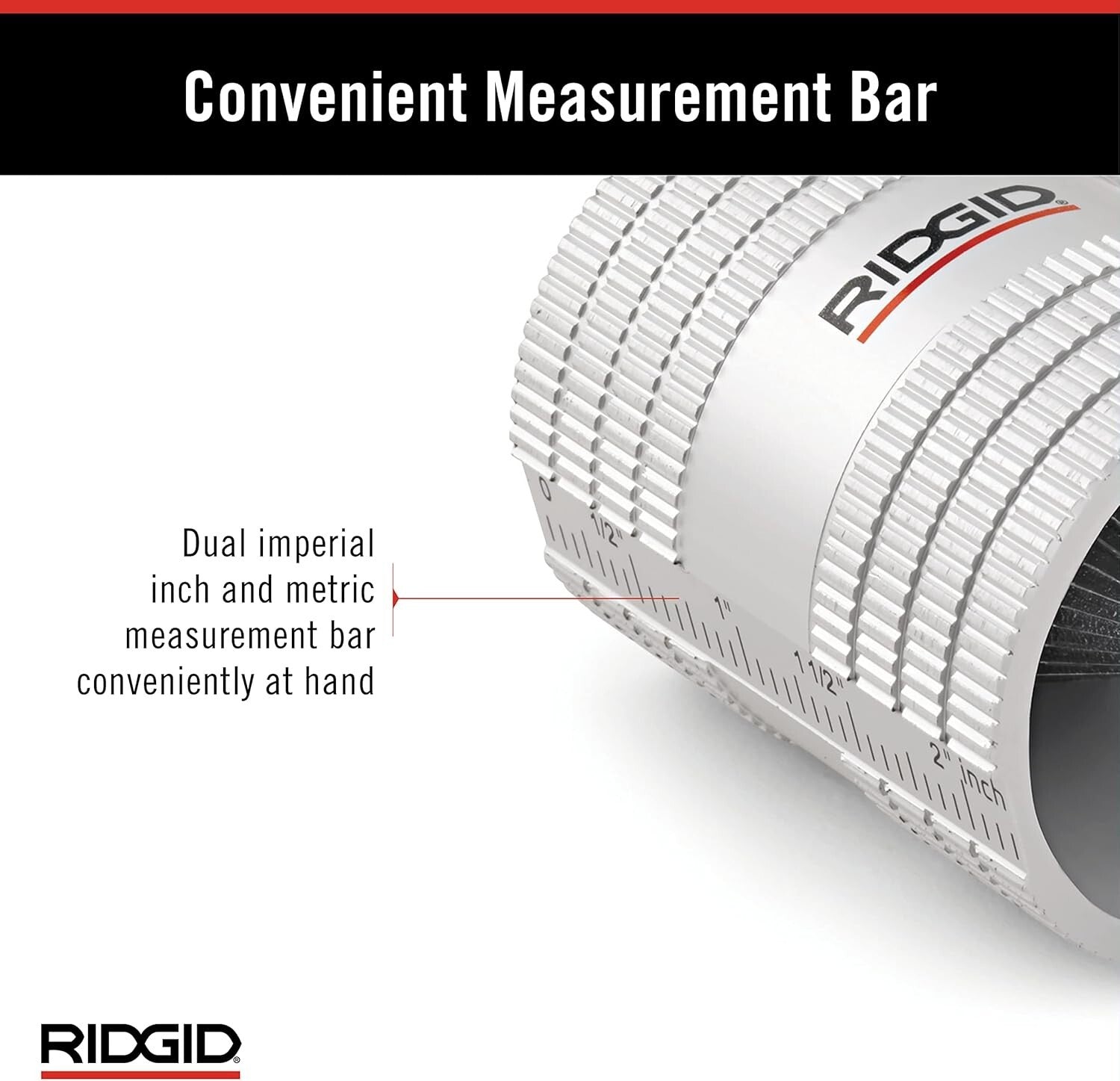 Durable 1/4" - 1-1/4" Copper & Stainless Steel Tubing Reamer - Small Size