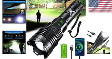 Load image into Gallery viewer, Tactical LED Flashlight 5200 Lumens - Multi-Mode Brightness &amp; Water Resistant