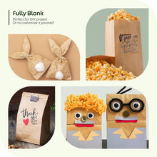 Load image into Gallery viewer, Eco-Friendly 5lb Kraft Paper Bags: Perfect for Lunch, Bakery Treats &amp; Parties