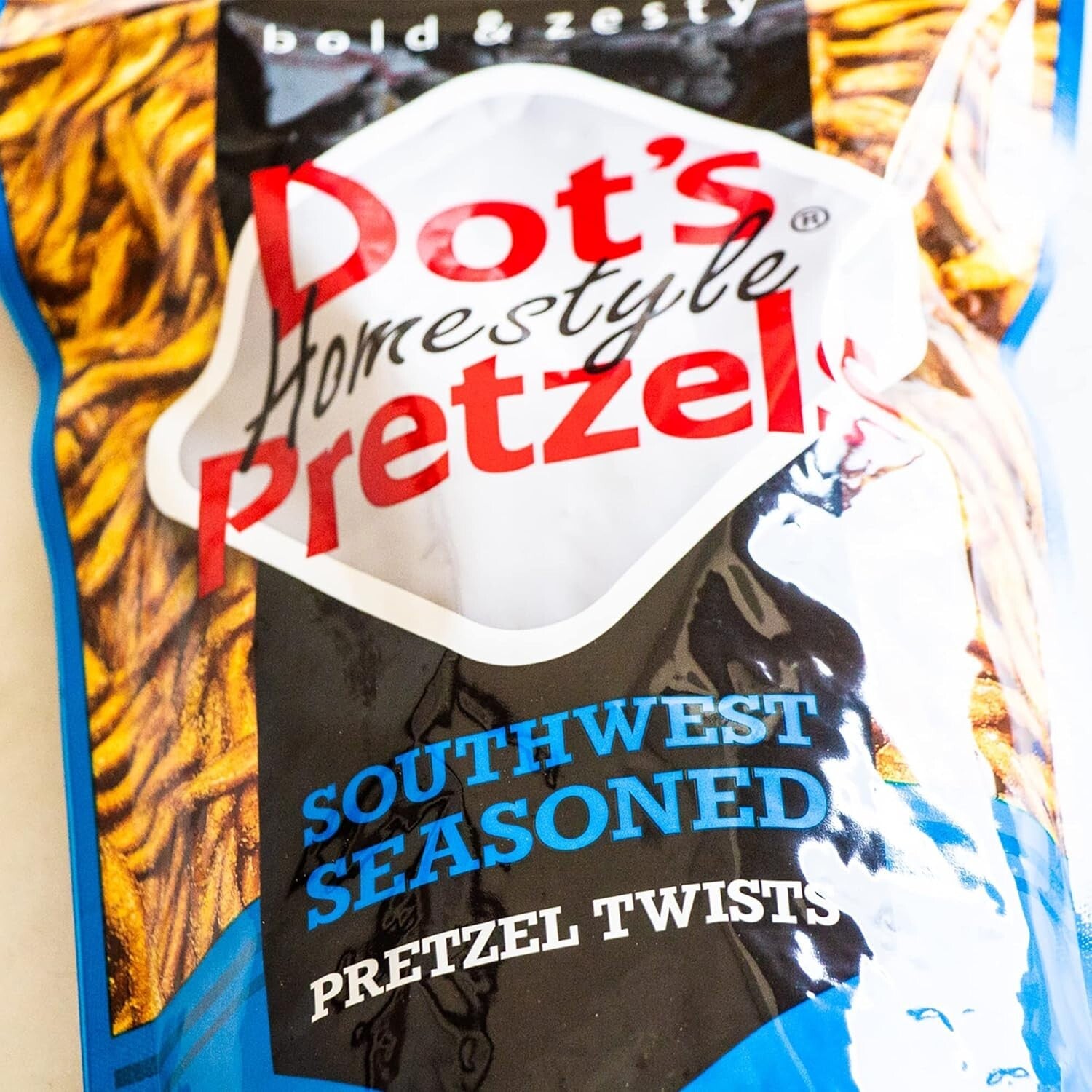 Dot's Variety Pack: Gourmet Cinnamon Sugar & Mustard Pretzel Twists - 4x16oz