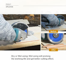 Load image into Gallery viewer, 8-Inch Diamond Saw Blade for Porcelain, Ceramic, Granite &amp; Marble Cutting