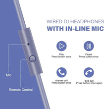 Load image into Gallery viewer, High-Fidelity Over-Ear DJ Headsets with Noise Isolation &amp; Neodymium Drivers