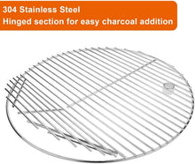 Load image into Gallery viewer, 19.5" Heavy Duty 304 Stainless Steel Round Grill Grate - Easy Clean Surfaces